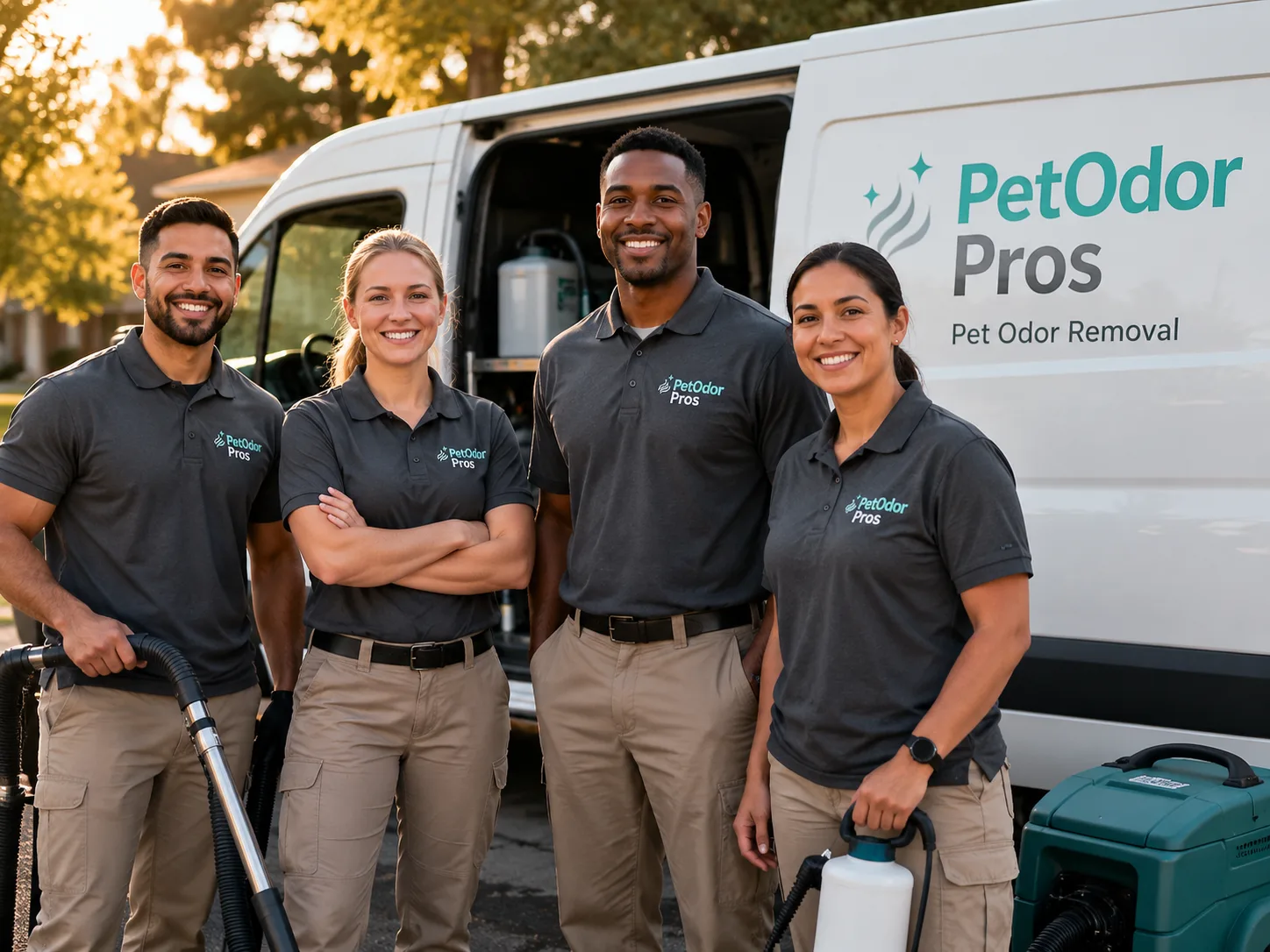 Pet Odor Removal team serving Warner, OK